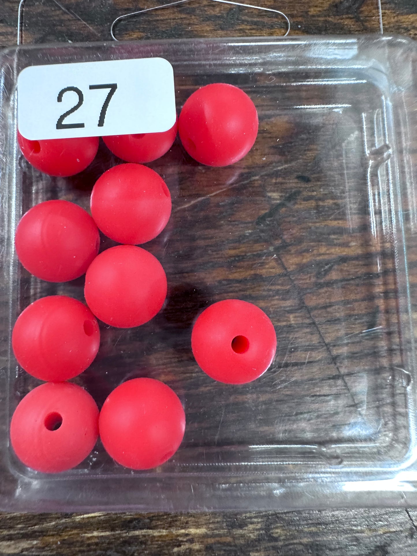 12MM SOLID SILICONE BEADS