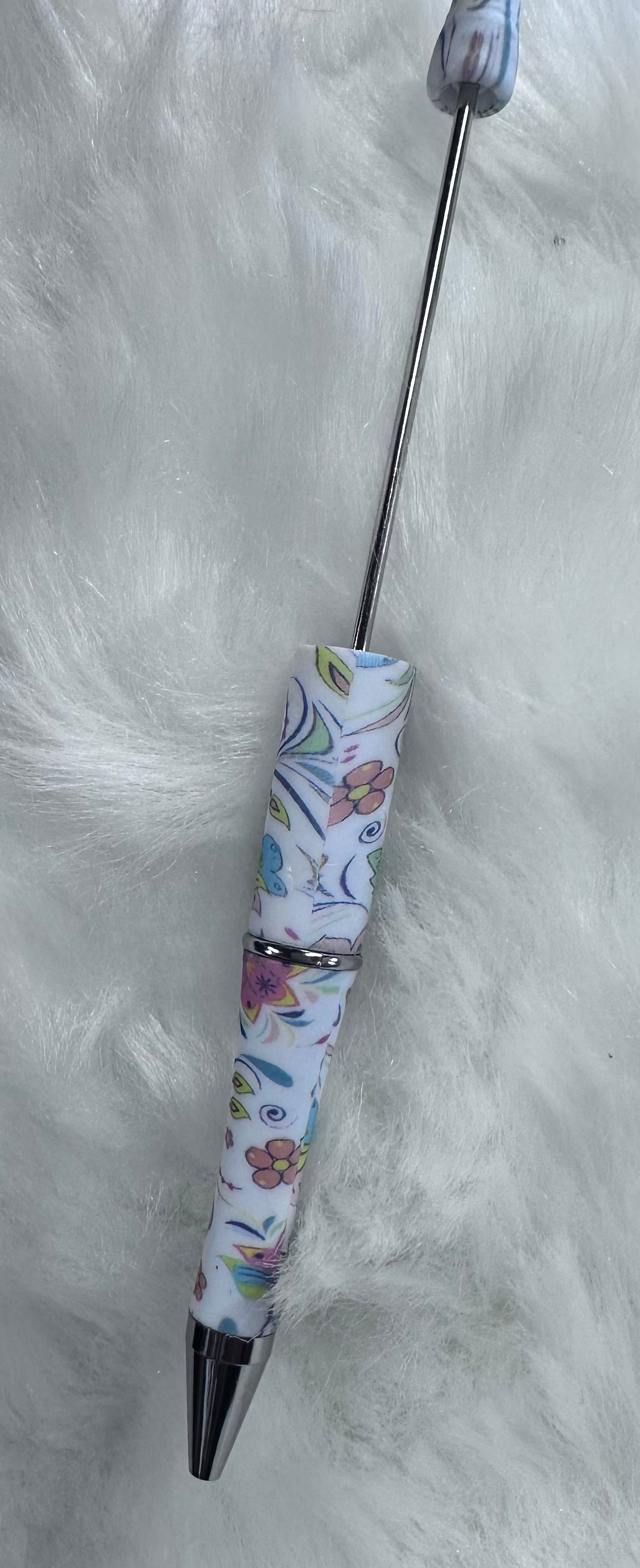 printed patterned beadable pen blanks