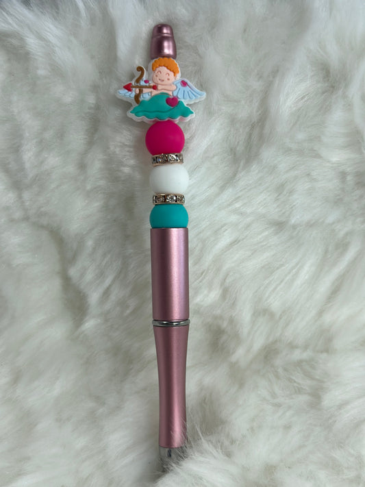 Love Cupid Beaded Pen