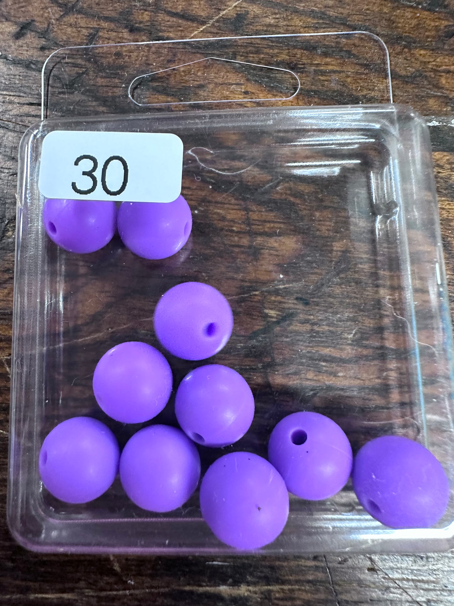 12MM SOLID SILICONE BEADS