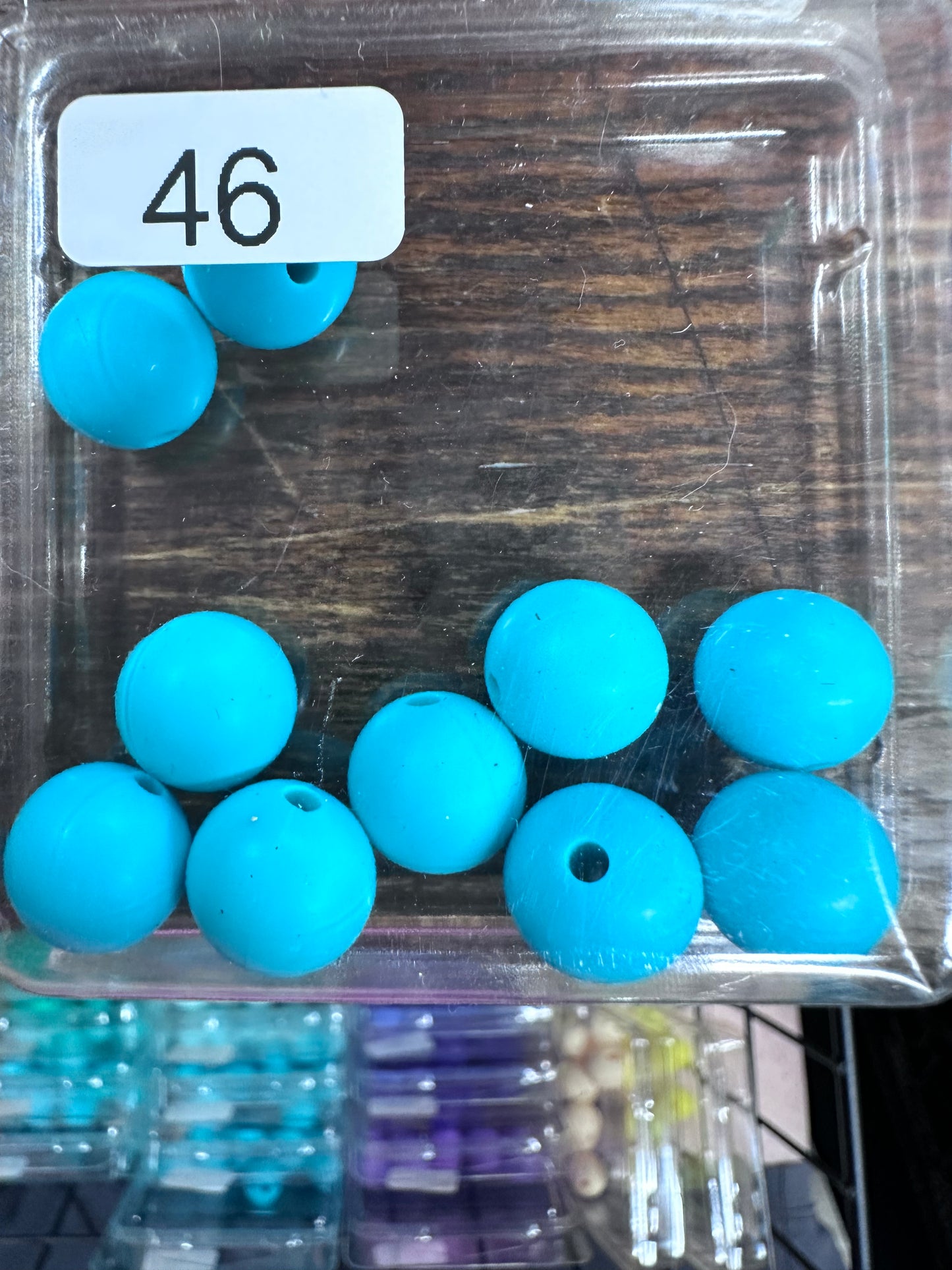 12MM SOLID SILICONE BEADS