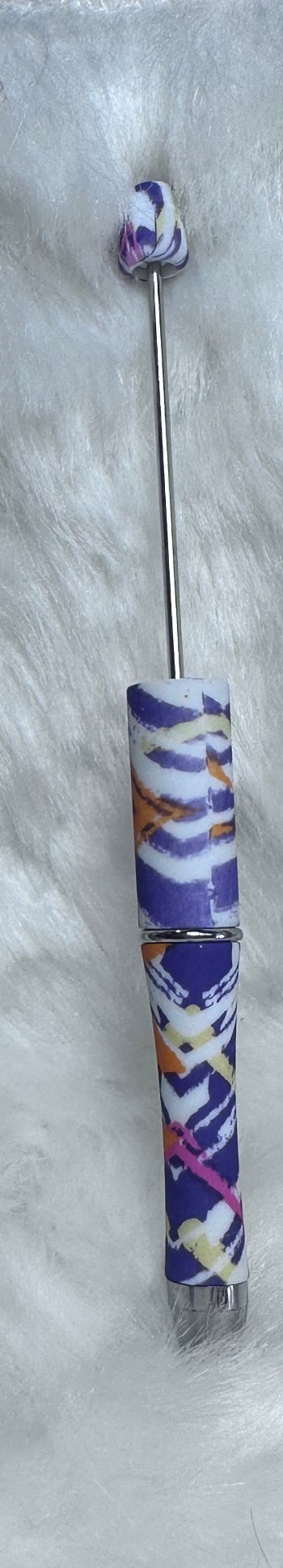 printed patterned beadable pen blanks