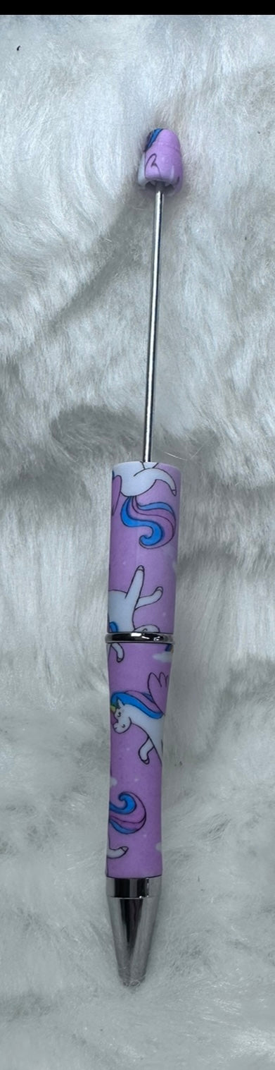 printed patterned beadable pen blanks