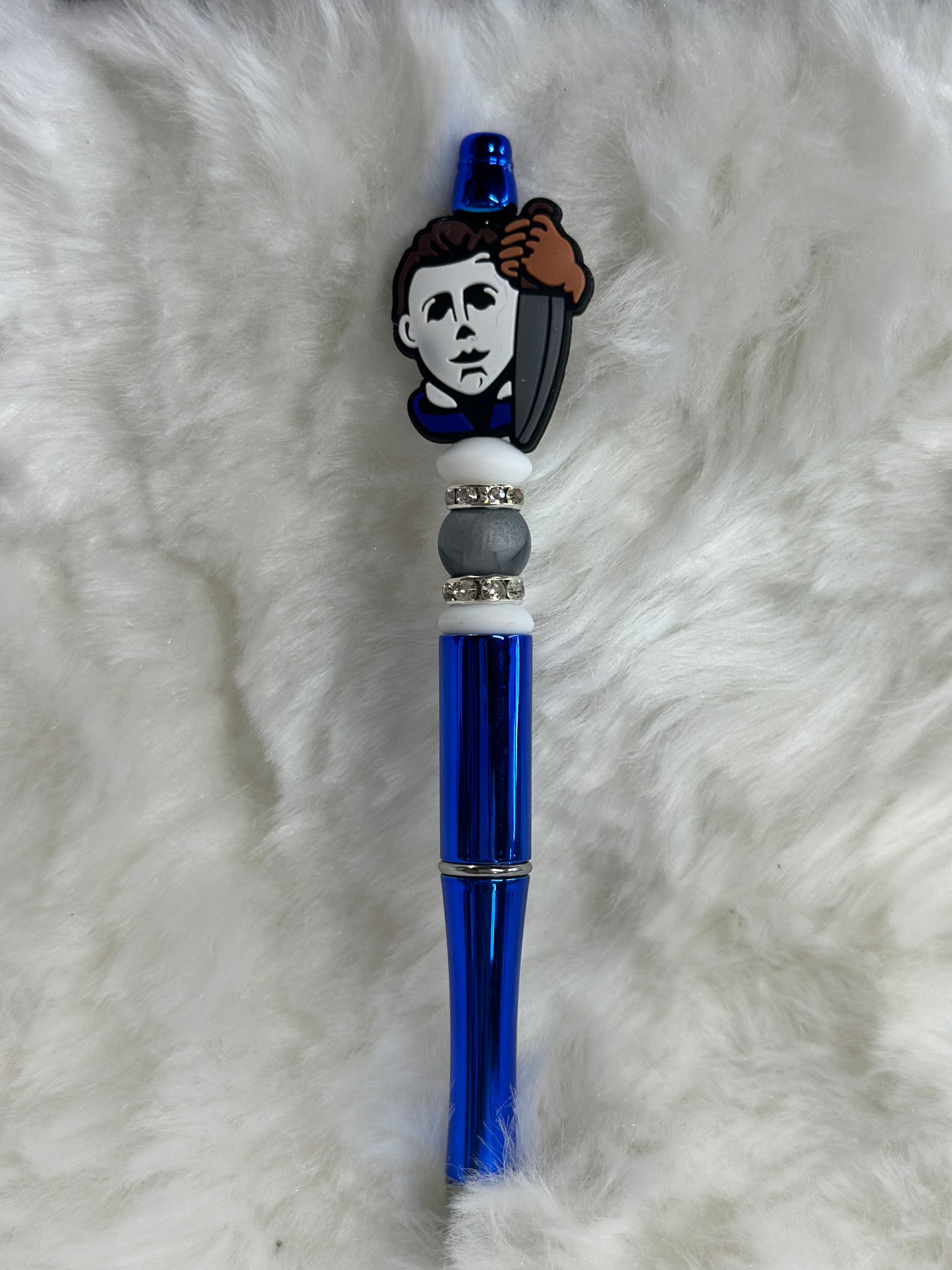 Halloween horror beaded pen