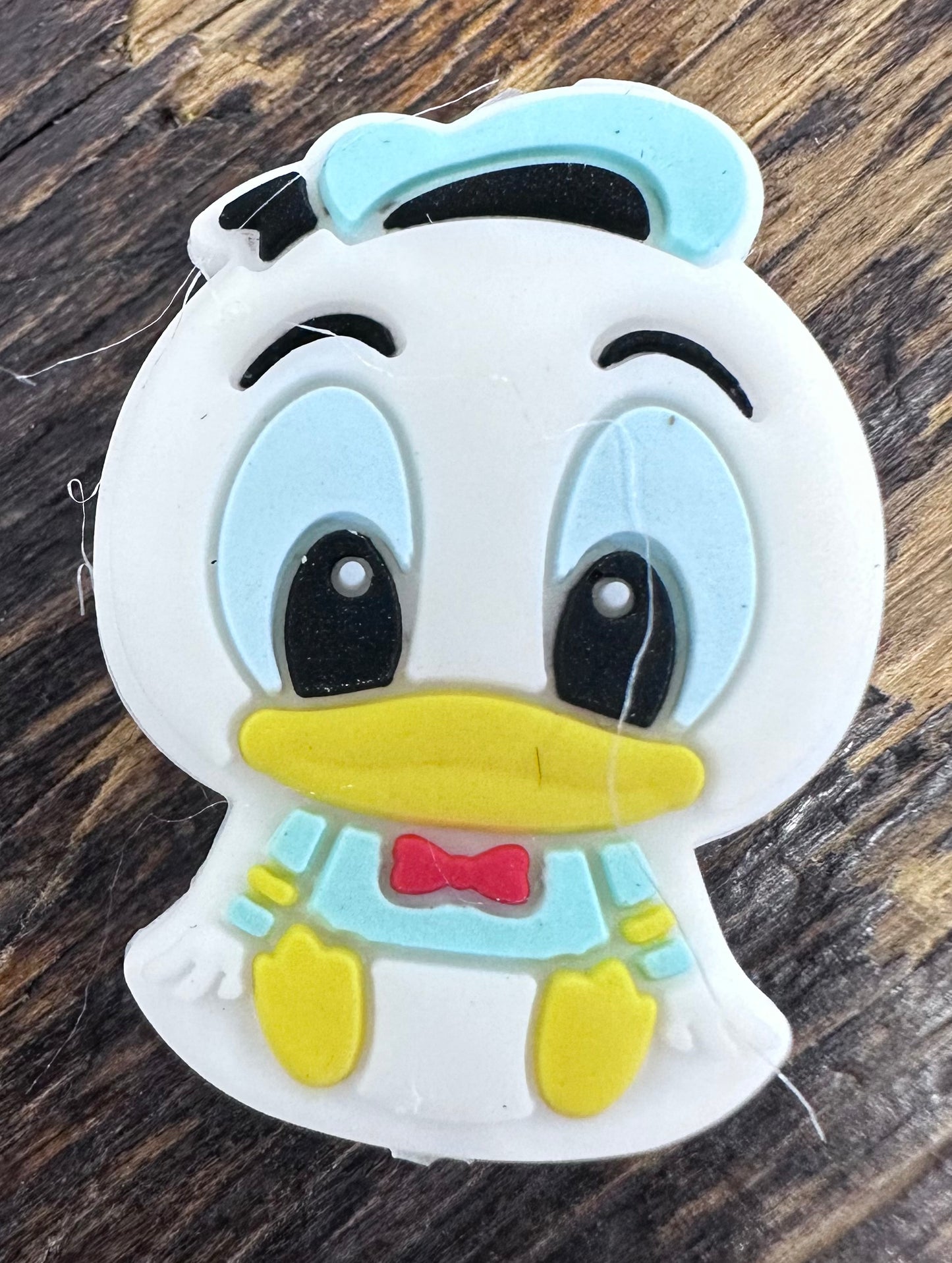 #220 Baby duck silicone focal beads