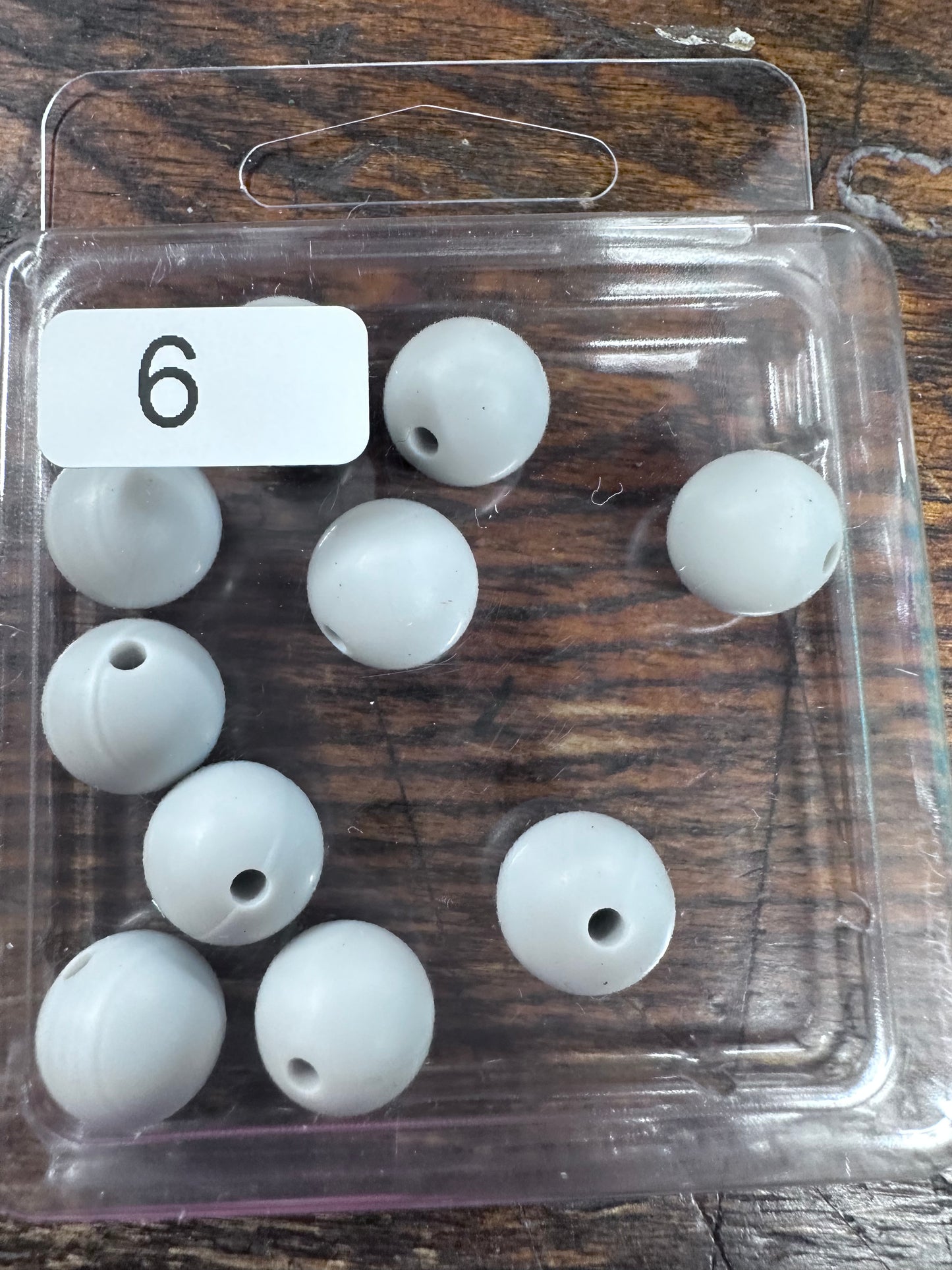 12MM SOLID SILICONE BEADS