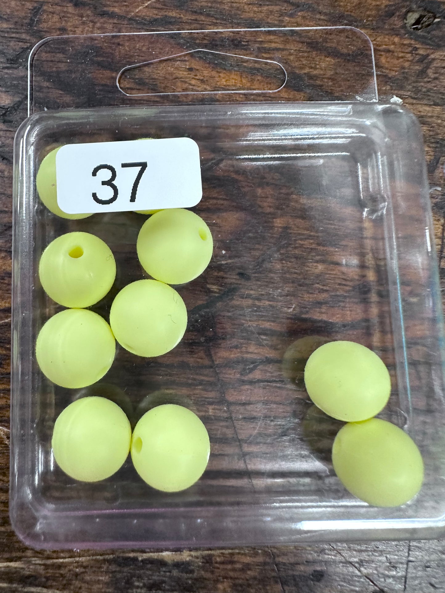 12MM SOLID SILICONE BEADS