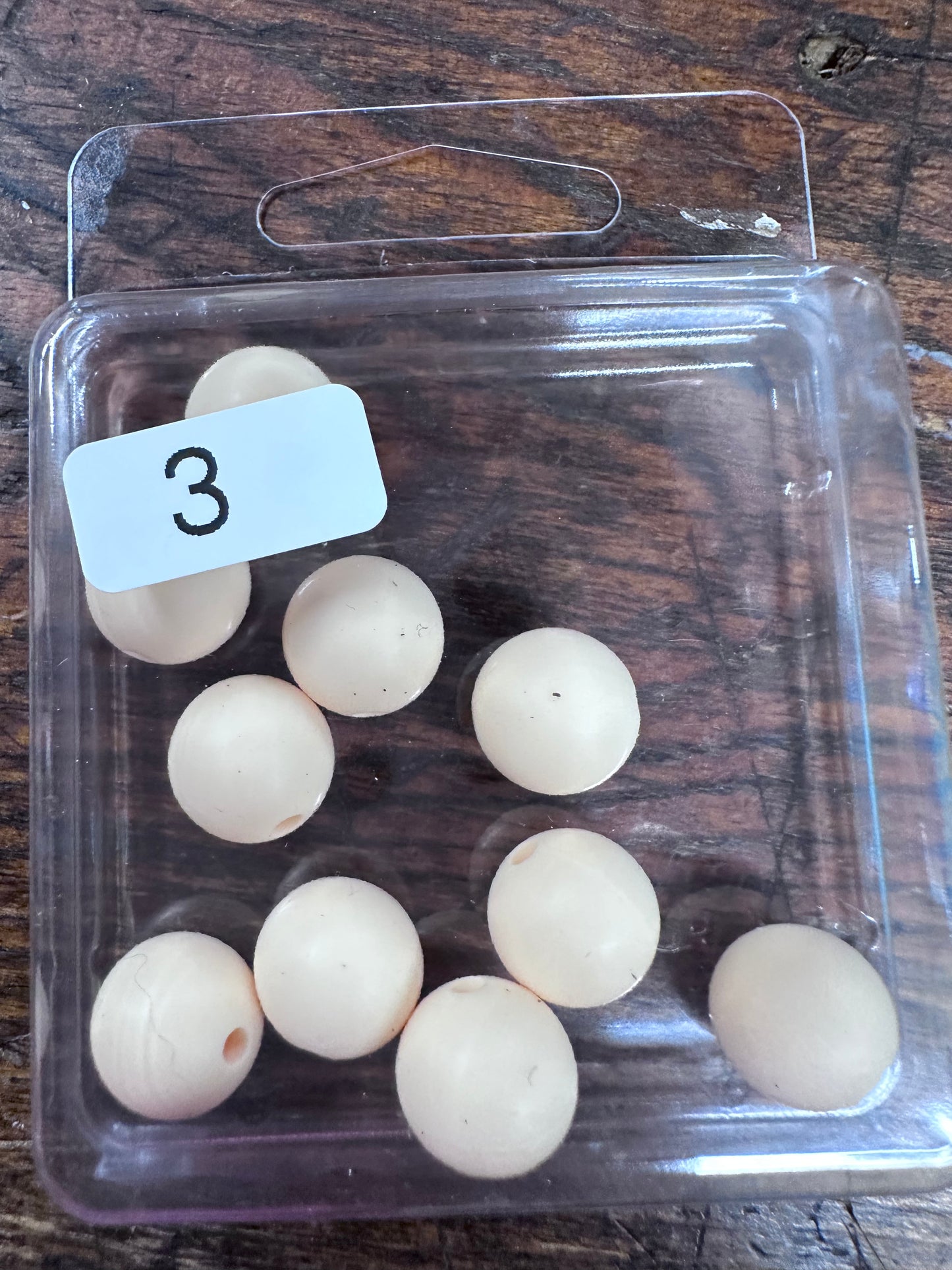 12MM SOLID SILICONE BEADS