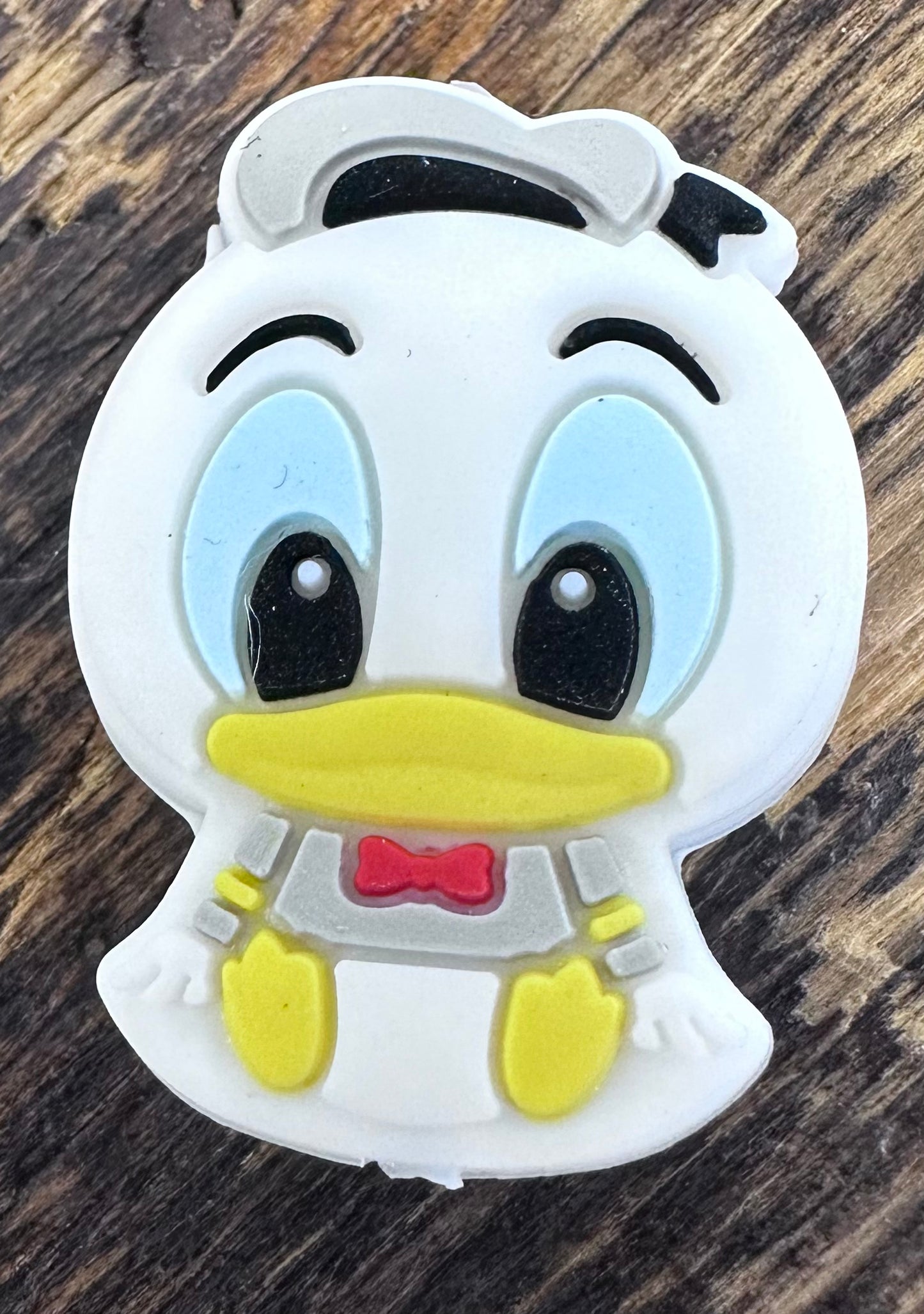 #220 Baby duck silicone focal beads